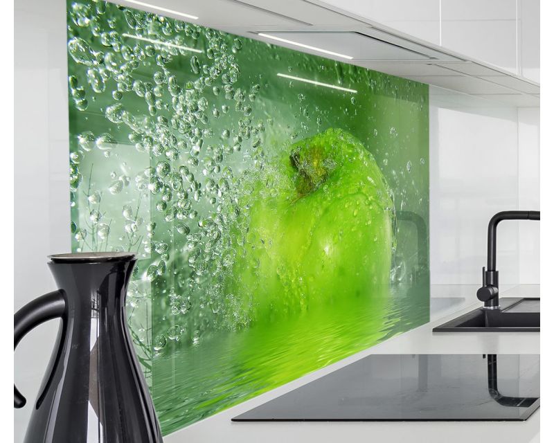 GRAZDesign Spritzschutz Aus Glas – Dekorative Küchenrückwand Mit Bambus-Motiv, 60x60 Cm